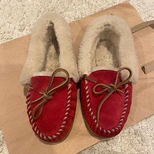 L.L.Bean “Wicked Good” Sheepskin Moccasin Slippers